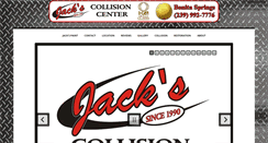 Desktop Screenshot of jackscollision.com